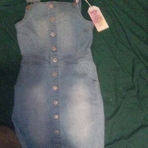 Wax Jean Blue Denim Overalls